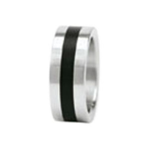 Zenubia Schmuck AG ➤ Ring - 011155 ➤ Edelstahl, Keramik / ➤ Xen ➤ online bei Zenubia in Winterthur kaufen ➤ sofort lieferbar