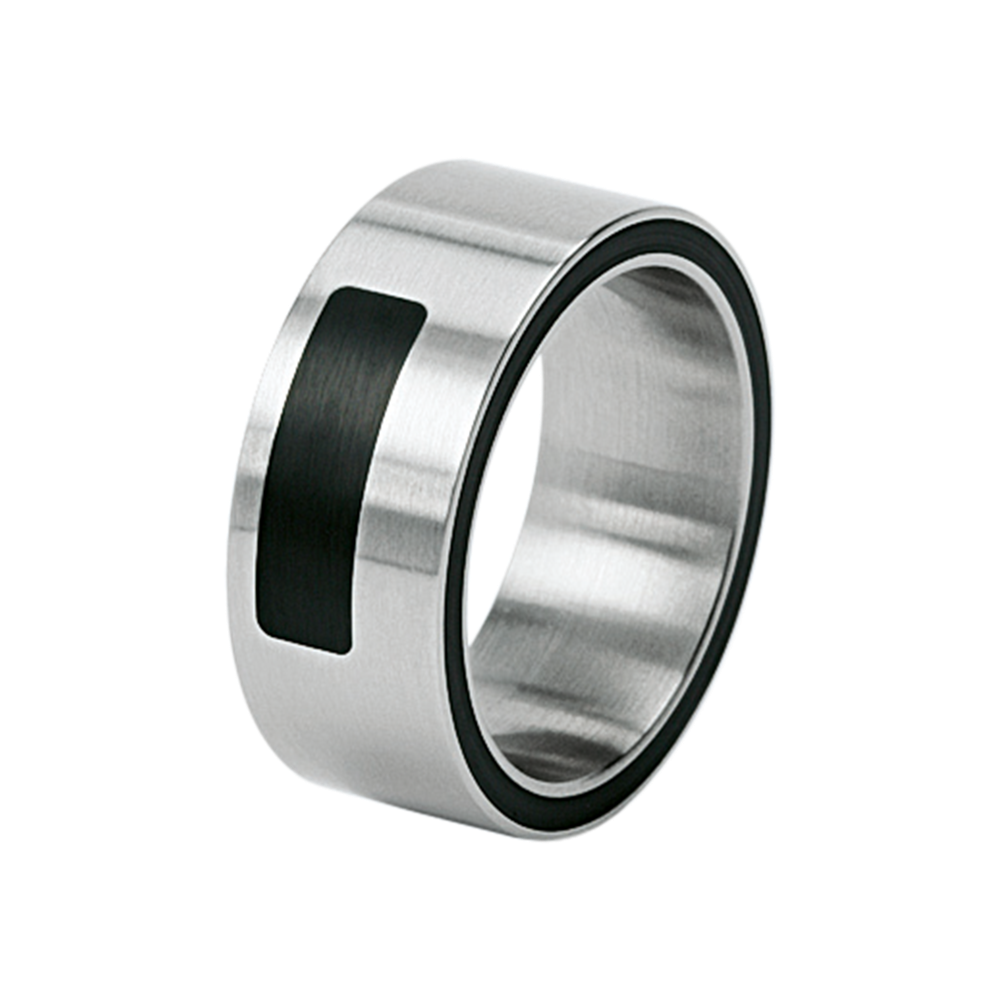 Zenubia Schmuck AG ➤ Ring - 011178 ➤ Edelstahl, Keramik / ➤ Xen ➤ online bei Zenubia in Winterthur kaufen ➤ sofort lieferbar
