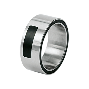 Zenubia Schmuck AG ➤ Ring - 011178 ➤ Edelstahl, Keramik / ➤ Xen ➤ online bei Zenubia in Winterthur kaufen ➤ sofort lieferbar