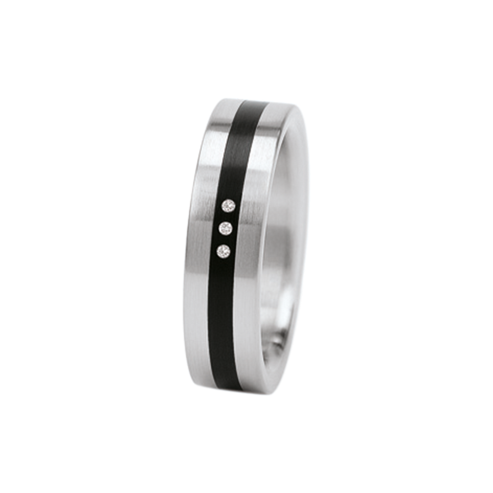 Zenubia Schmuck AG ➤ Ring - 011242 ➤ Edelstahl, Keramik / ➤ Xen ➤ online bei Zenubia in Winterthur kaufen ➤ sofort lieferbar