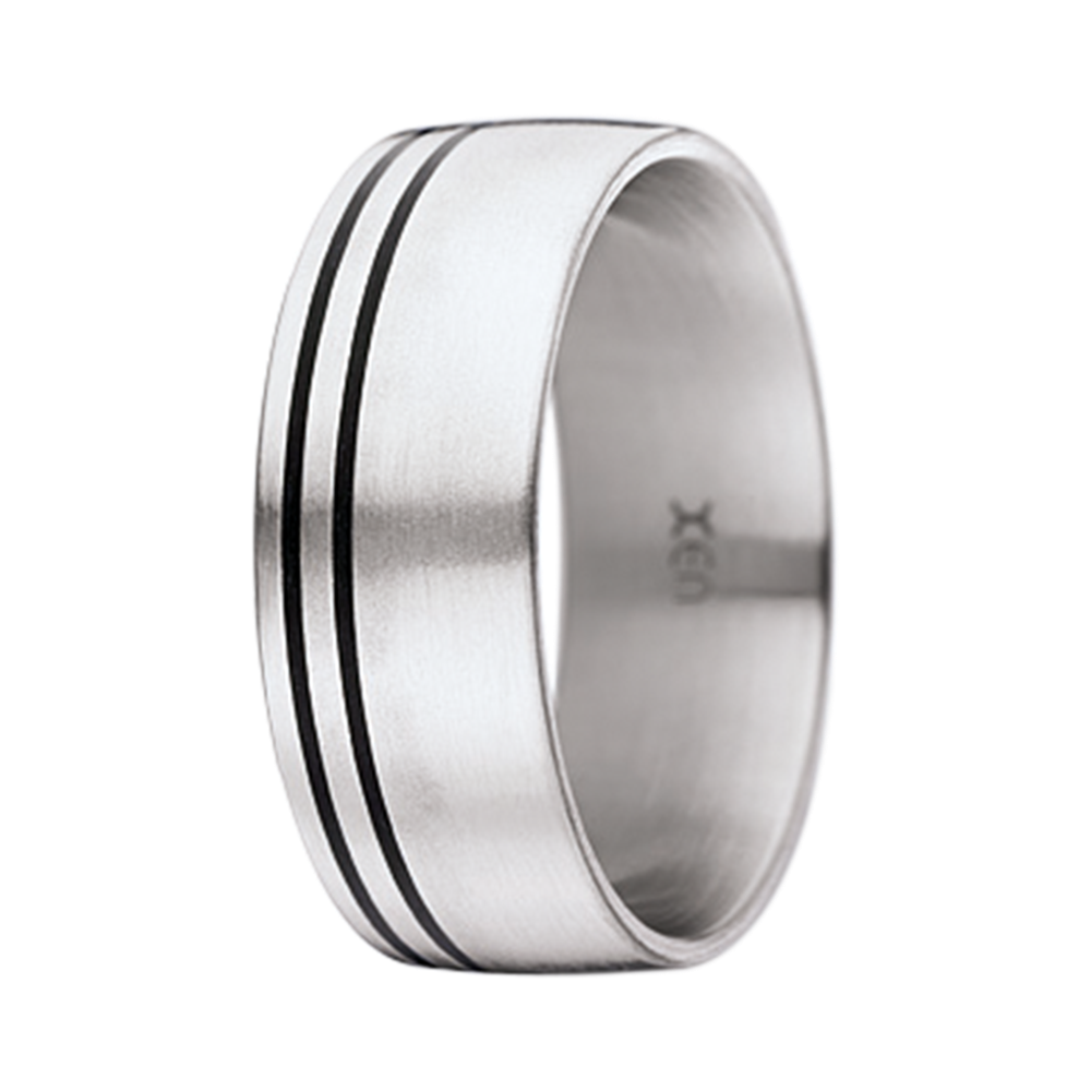 Zenubia Schmuck AG ➤ Ring - 011340 ➤ Edelstahl, Keramik / ➤ Xen ➤ online bei Zenubia in Winterthur kaufen ➤ sofort lieferbar