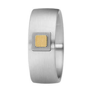 Zenubia Schmuck AG ➤ Ring - 011553 ➤ 750er Gold, Edelstahl / ➤ Xen ➤ online bei Zenubia in Winterthur kaufen ➤ sofort lieferbar