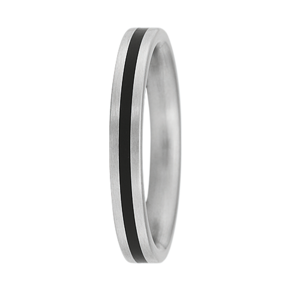Zenubia Schmuck AG ➤ Ring - 011576 ➤ Edelstahl, Keramik / ➤ Xen ➤ online bei Zenubia in Winterthur kaufen ➤ sofort lieferbar