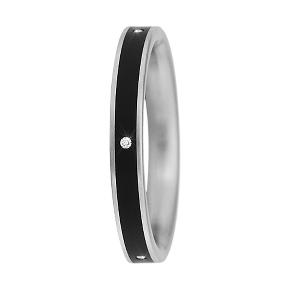 Zenubia Schmuck AG ➤ Ring - 011577 ➤ Edelstahl, Keramik / ➤ Xen ➤ online bei Zenubia in Winterthur kaufen ➤ sofort lieferbar