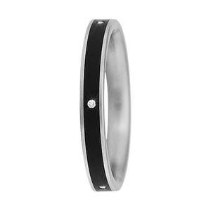 Zenubia Schmuck AG ➤ Ring - 011577 ➤ Edelstahl, Keramik / ➤ Xen ➤ online bei Zenubia in Winterthur kaufen ➤ sofort lieferbar