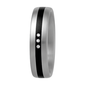 Zenubia Schmuck AG ➤ Ring - 011589 ➤ Edelstahl, Keramik / ➤ Xen ➤ online bei Zenubia in Winterthur kaufen ➤ sofort lieferbar
