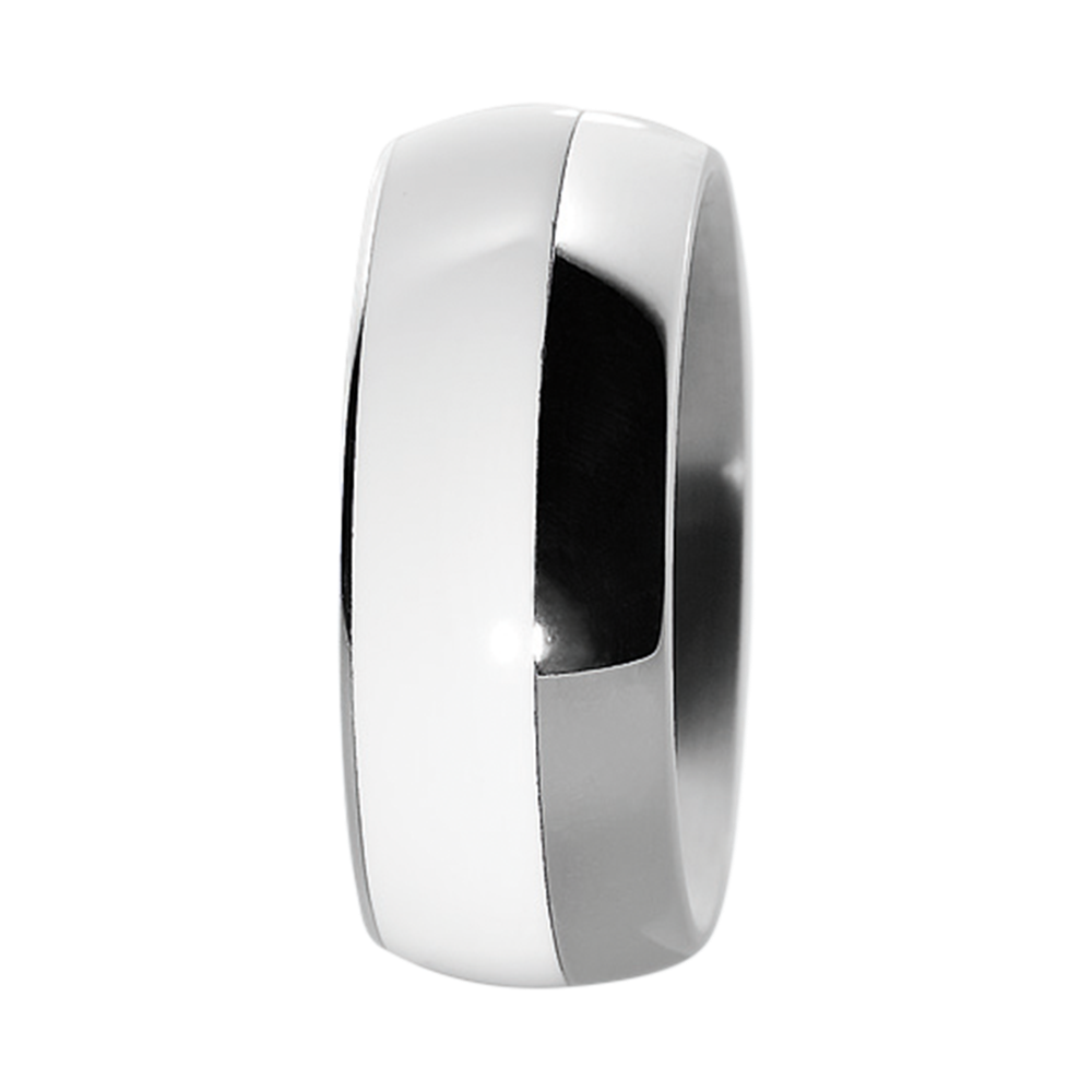 Zenubia Schmuck AG ➤ Ring - 011595 ➤ Edelstahl, Keramik / ➤ Xen ➤ online bei Zenubia in Winterthur kaufen ➤ sofort lieferbar