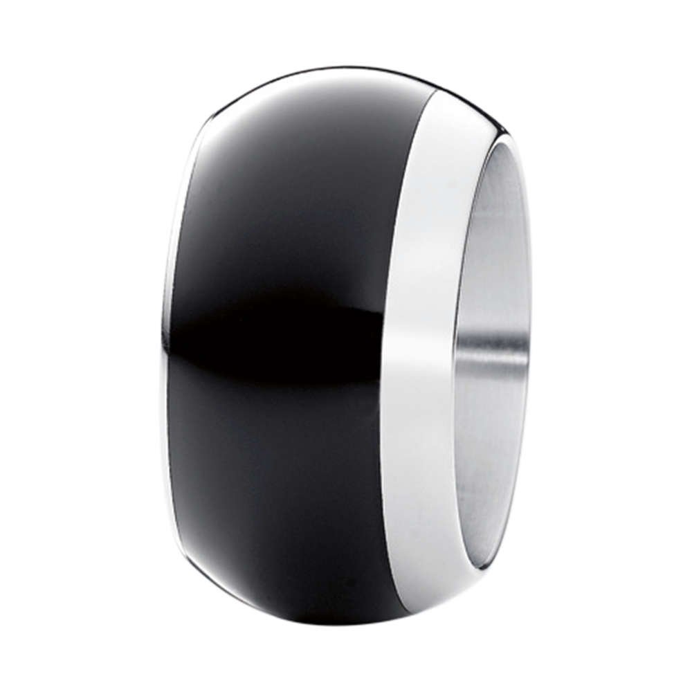Zenubia Schmuck AG ➤ Ring - 011616 ➤ Edelstahl, Keramik / ➤ Xen ➤ online bei Zenubia in Winterthur kaufen ➤ sofort lieferbar