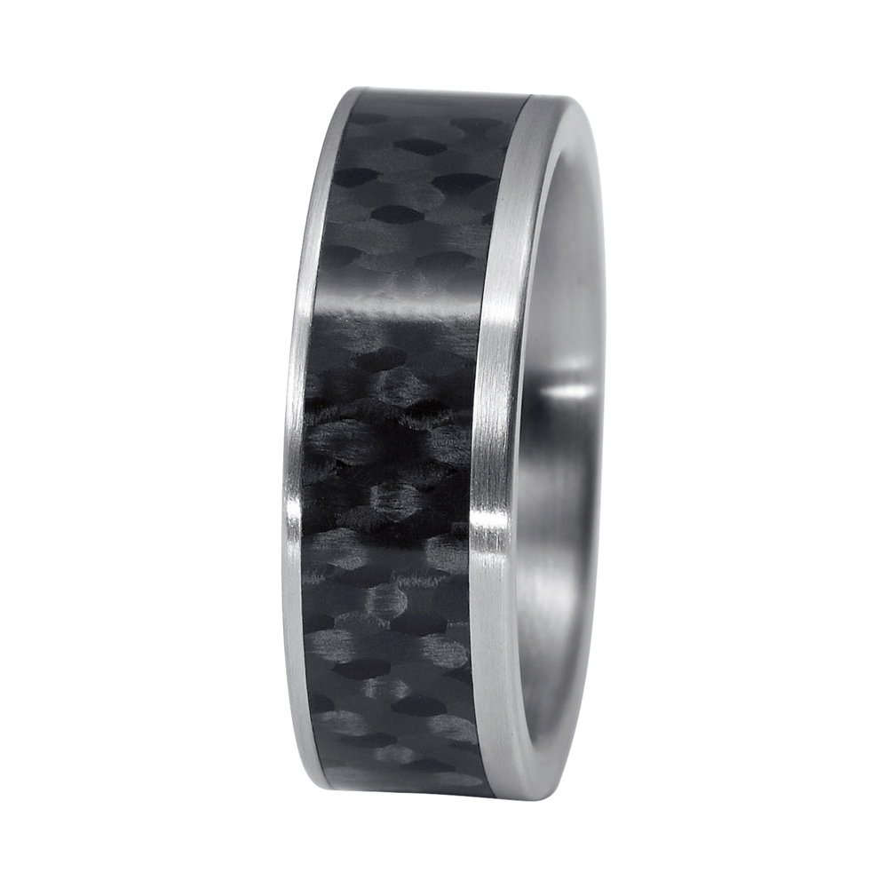 Zenubia Schmuck AG ➤ Ring - 011618 ➤ Edelstahl, Carbon / ➤ Xen ➤ online bei Zenubia in Winterthur kaufen ➤ sofort lieferbar