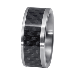 Zenubia Schmuck AG ➤ Ring - 011619 ➤ Edelstahl, Carbon / ➤ Xen ➤ online bei Zenubia in Winterthur kaufen ➤ sofort lieferbar