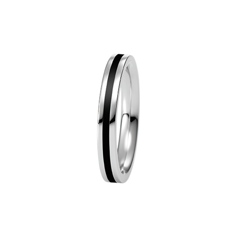 Zenubia Schmuck AG ➤ Ring - 01169111 ➤ Edelstahl, Keramik / ➤ Xen ➤ online bei Zenubia in Winterthur kaufen ➤ sofort lieferbar