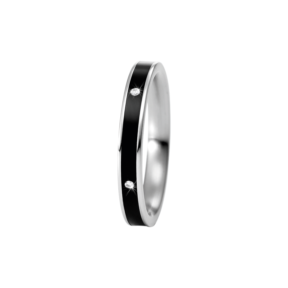 Zenubia Schmuck AG ➤ Ring - 01169311 ➤ Edelstahl, Keramik / ➤ Xen ➤ online bei Zenubia in Winterthur kaufen ➤ sofort lieferbar