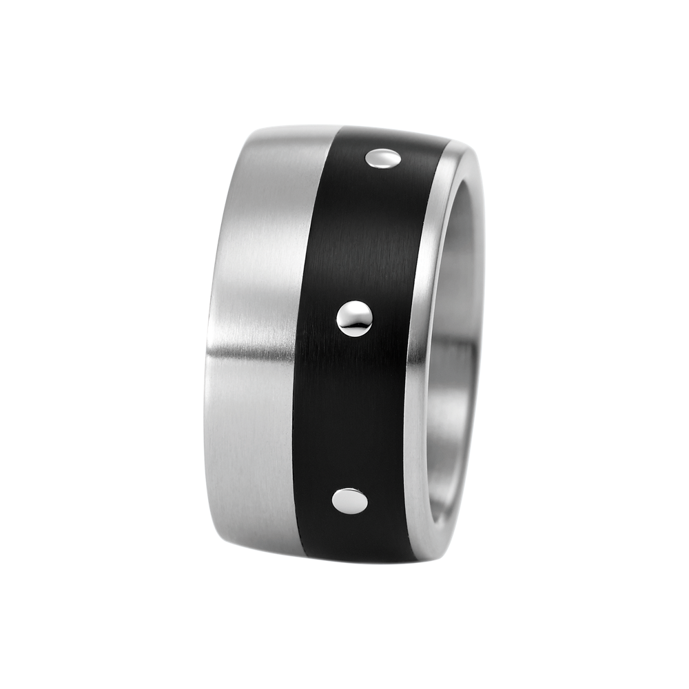 Zenubia Schmuck AG ➤ Ring - 011697 ➤ Edelstahl, Keramik / ➤ Xen ➤ online bei Zenubia in Winterthur kaufen ➤ sofort lieferbar