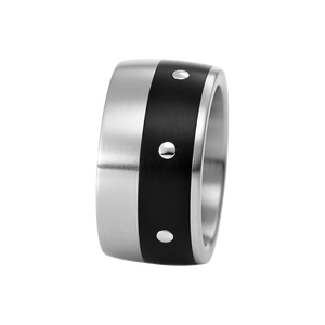 Zenubia Schmuck AG ➤ Ring - 011697 ➤ Edelstahl, Keramik / ➤ Xen ➤ online bei Zenubia in Winterthur kaufen ➤ sofort lieferbar