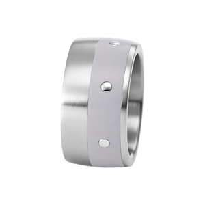 Zenubia Schmuck AG ➤ Ring - 011698 ➤ Edelstahl, Keramik / ➤ Xen ➤ online bei Zenubia in Winterthur kaufen ➤ sofort lieferbar