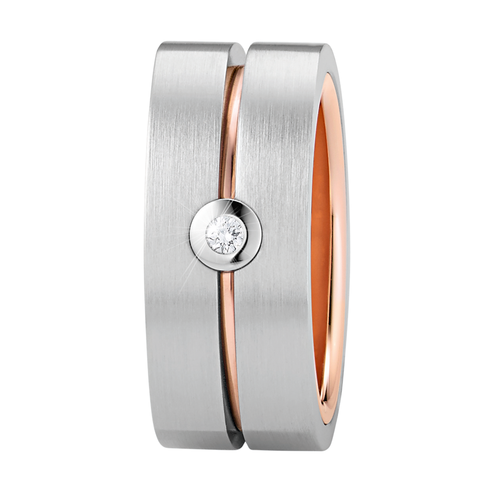 Zenubia Schmuck AG ➤ Ring - 011884 ➤ Edelstahl rosé beschichtet / ➤ Xen ➤ online bei Zenubia in Winterthur kaufen ➤ sofort lieferbar