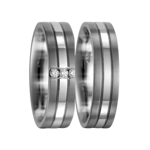 Zenubia Schmuck AG ➤ Titan, 950 Palladium Ring ➤ Titan, Palladium / silber ➤ Titanfactory ➤ online bei Zenubia in Winterthur kaufen ➤ sofort lieferbar