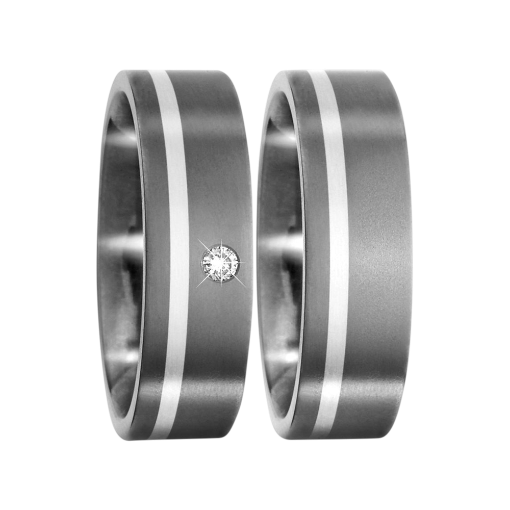 Zenubia Schmuck AG ➤ Titan, Silber Ring ➤ Titan, Silber / silber ➤ Titanfactory ➤ online bei Zenubia in Winterthur kaufen ➤ sofort lieferbar