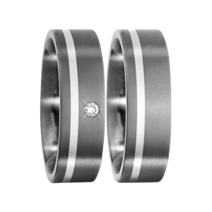 Zenubia Schmuck AG ➤ Titan, Silber Ring ➤ Titan, Silber / silber ➤ Titanfactory ➤ online bei Zenubia in Winterthur kaufen ➤ sofort lieferbar