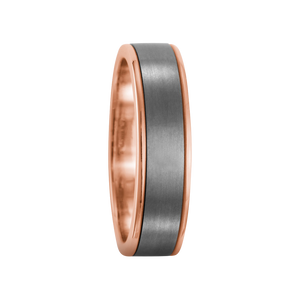 Zenubia Schmuck AG ➤ 750/18 K Rotgold, Titan Ring ➤ Titan, Rotgold / silber, rosé ➤ Titanfactory ➤ online bei Zenubia in Winterthur kaufen ➤ sofort lieferbar