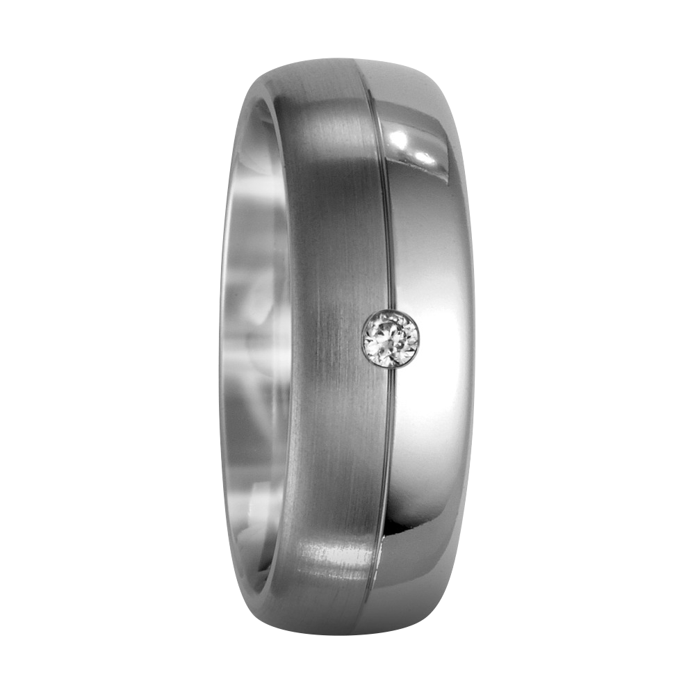 Zenubia Schmuck AG ➤ Titan Ring ➤ Titan / silber ➤ Titanfactory ➤ online bei Zenubia in Winterthur kaufen ➤ sofort lieferbar