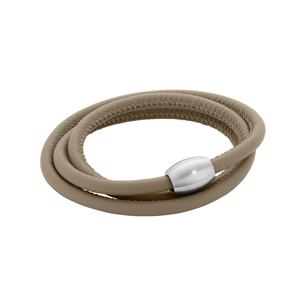 Zenubia Schmuck AG ➤ Armband - 51603240 ➤ Edelstahl, Leder / ➤ Xen ➤ online bei Zenubia in Winterthur kaufen ➤ sofort lieferbar