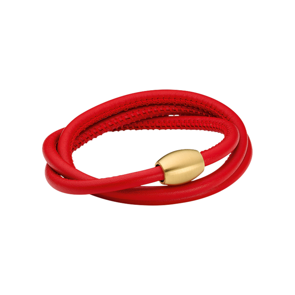 Zenubia Schmuck AG ➤ Armband - 51603419 ➤ Edelstahl gold beschichtet, Leder / ➤ Xen ➤ online bei Zenubia in Winterthur kaufen ➤ sofort lieferbar