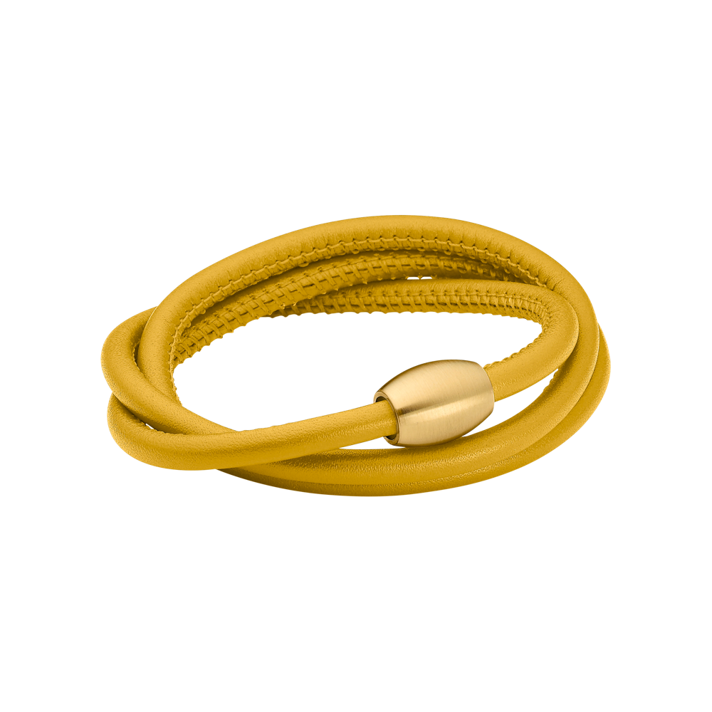 Zenubia Schmuck AG ➤ Armband - 51603421 ➤ Edelstahl gold beschichtet, Leder / ➤ Xen ➤ online bei Zenubia in Winterthur kaufen ➤ sofort lieferbar