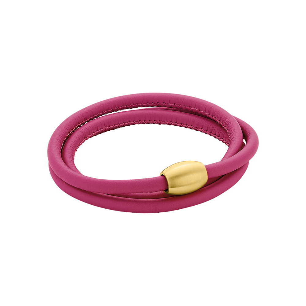 Zenubia Schmuck AG ➤ Armband - 51603423 ➤ Edelstahl gold beschichtet, Leder / ➤ Xen ➤ online bei Zenubia in Winterthur kaufen ➤ sofort lieferbar