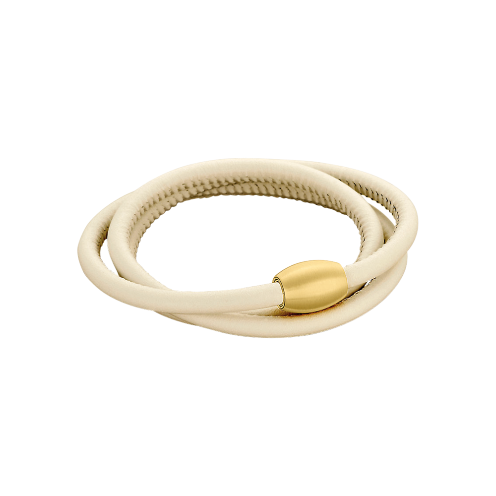 Zenubia Schmuck AG ➤ Armband - 51603424 ➤ Edelstahl gold beschichtet, Leder / ➤ Xen ➤ online bei Zenubia in Winterthur kaufen ➤ sofort lieferbar