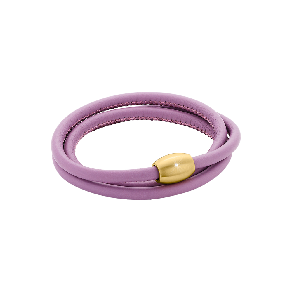 Zenubia Schmuck AG ➤ Armband - 51603518 ➤ Edelstahl gold beschichtet, Leder / ➤ Xen ➤ online bei Zenubia in Winterthur kaufen ➤ sofort lieferbar