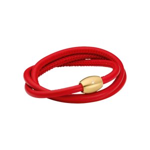 Zenubia Schmuck AG ➤ Armband - 51603519 ➤ Edelstahl gold beschichtet, Leder / ➤ Xen ➤ online bei Zenubia in Winterthur kaufen ➤ sofort lieferbar