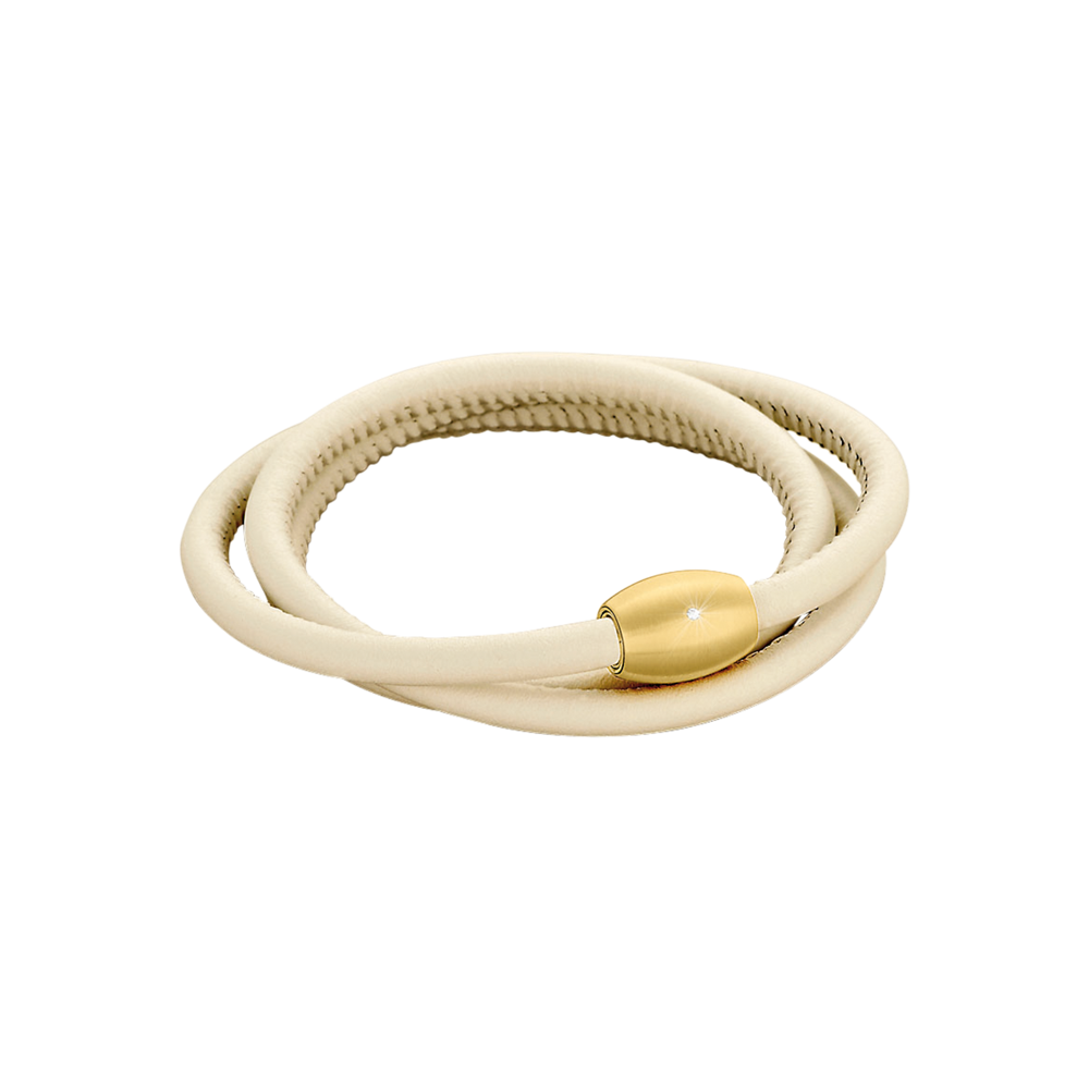 Zenubia Schmuck AG ➤ Armband - 51603524 ➤ Edelstahl gold beschichtet, Leder / ➤ Xen ➤ online bei Zenubia in Winterthur kaufen ➤ sofort lieferbar