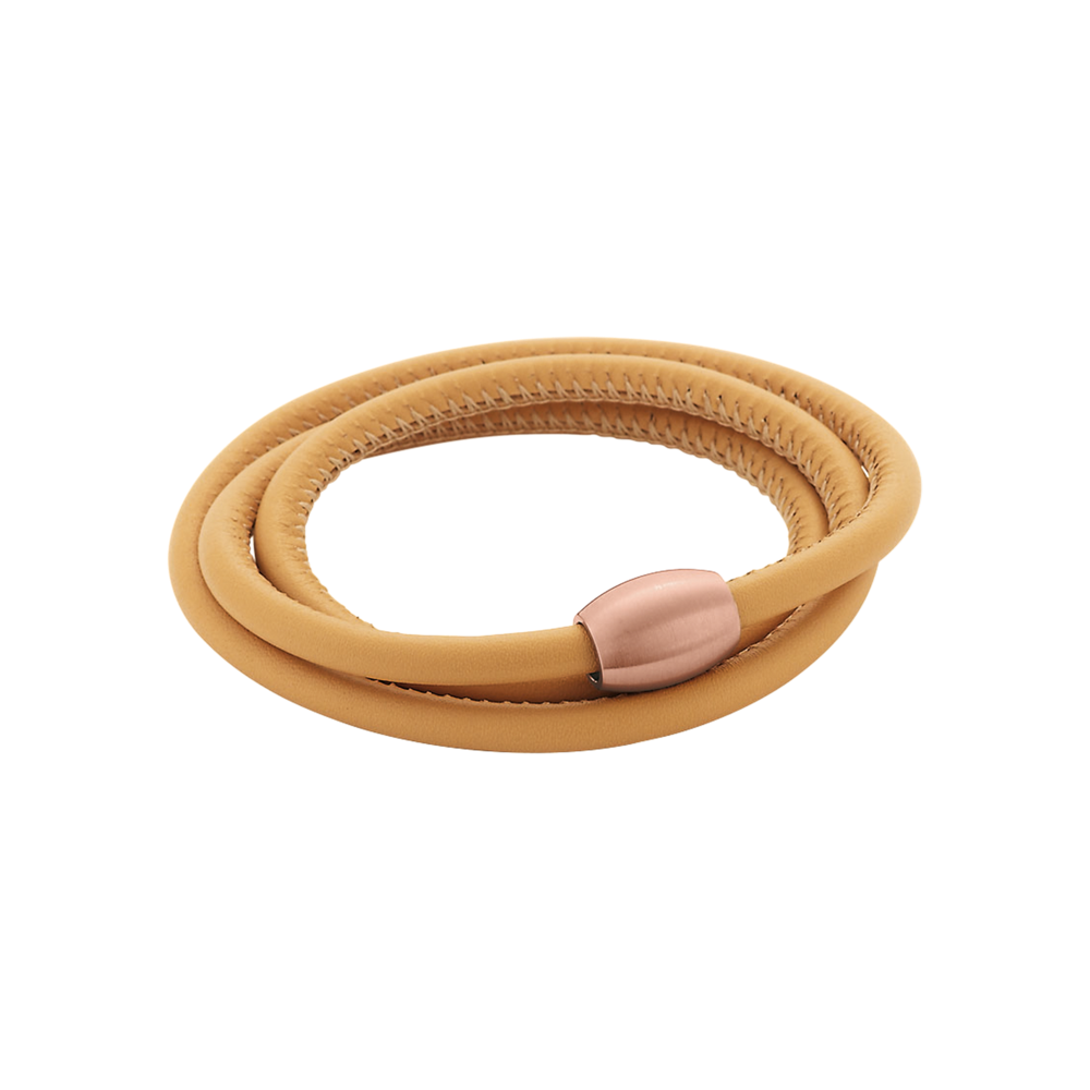 Zenubia Schmuck AG ➤ Armband - 51604114 ➤ Edelstahl rosé beschichtet, Leder / ➤ Xen ➤ online bei Zenubia in Winterthur kaufen ➤ sofort lieferbar