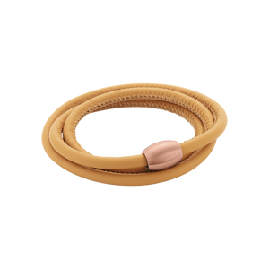 Zenubia Schmuck AG ➤ Armband - 51604114 ➤ Edelstahl rosé beschichtet, Leder / ➤ Xen ➤ online bei Zenubia in Winterthur kaufen ➤ sofort lieferbar
