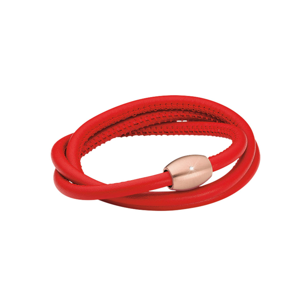 Zenubia Schmuck AG ➤ Armband - 51604219 ➤ Edelstahl rosé beschichtet, Leder / ➤ Xen ➤ online bei Zenubia in Winterthur kaufen ➤ sofort lieferbar
