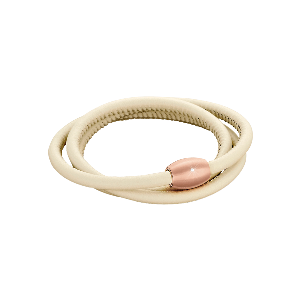 Zenubia Schmuck AG ➤ Armband - 51604224 ➤ Edelstahl rosé beschichtet, Leder / ➤ Xen ➤ online bei Zenubia in Winterthur kaufen ➤ sofort lieferbar