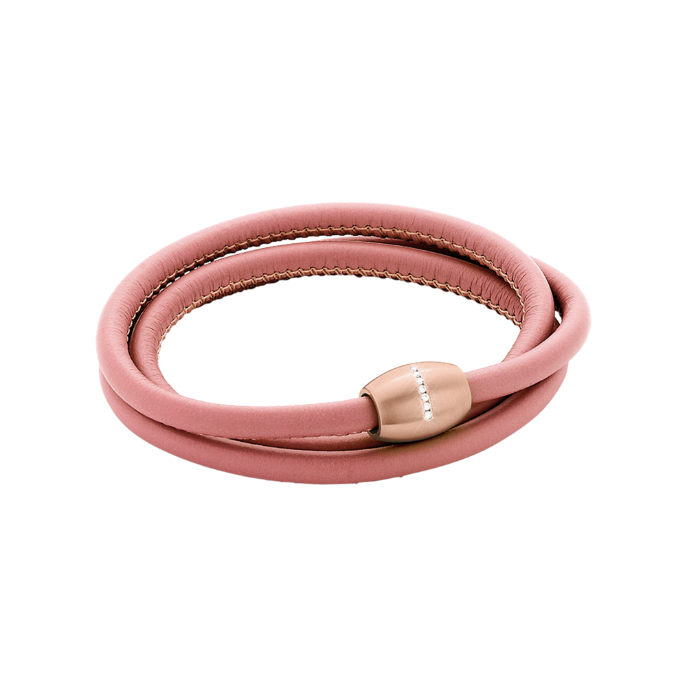 Zenubia Schmuck AG ➤ Armband - 51604331 ➤ Edelstahl rosé beschichtet, Leder / ➤ Xen ➤ online bei Zenubia in Winterthur kaufen ➤ sofort lieferbar
