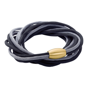 Zenubia Schmuck AG ➤ Armband - 516056 ➤ Edelstahl gold beschichtet, Seide / ➤ Xen ➤ online bei Zenubia in Winterthur kaufen ➤ sofort lieferbar