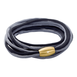 Zenubia Schmuck AG ➤ Armband - 516057 ➤ Edelstahl gold beschichtet, Seide / ➤ Xen ➤ online bei Zenubia in Winterthur kaufen ➤ sofort lieferbar