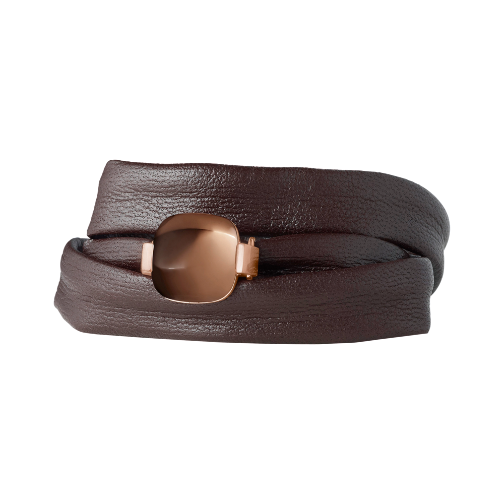 Zenubia Schmuck AG ➤ Armband - 516070 ➤ Edelstahl rosé beschichtet, Leder / ➤ Xen ➤ online bei Zenubia in Winterthur kaufen ➤ sofort lieferbar