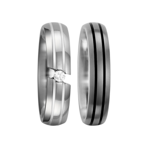 Zenubia Schmuck AG ➤ Titan, Keramik Ring ➤ Keramik, Titan / weiss ➤ Titanfactory ➤ online bei Zenubia in Winterthur kaufen ➤ sofort lieferbar