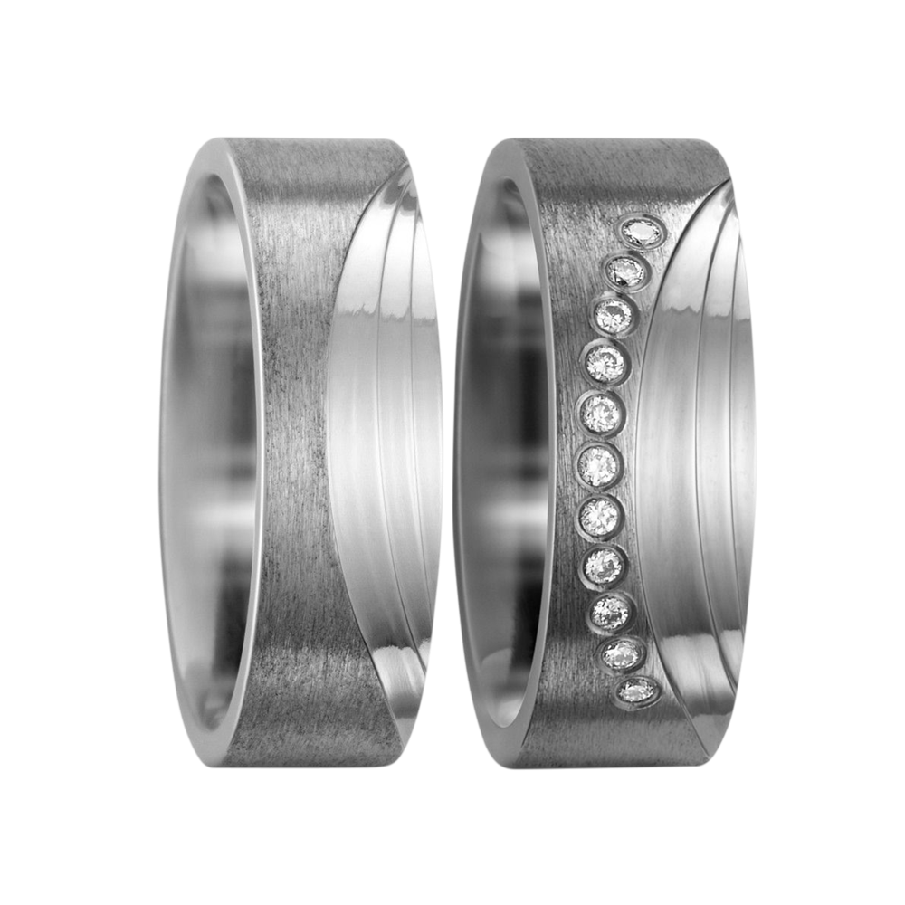 Zenubia Schmuck AG ➤ Titan Ring ➤ Titan / silber ➤ Titanfactory ➤ online bei Zenubia in Winterthur kaufen ➤ sofort lieferbar