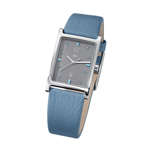 Zenubia Schmuck AG ➤ Armbanduhr - XQ0242 ➤ Edelstahl, Leder / silber, blau ➤ Xen ➤ online bei Zenubia in Winterthur kaufen ➤ sofort lieferbar