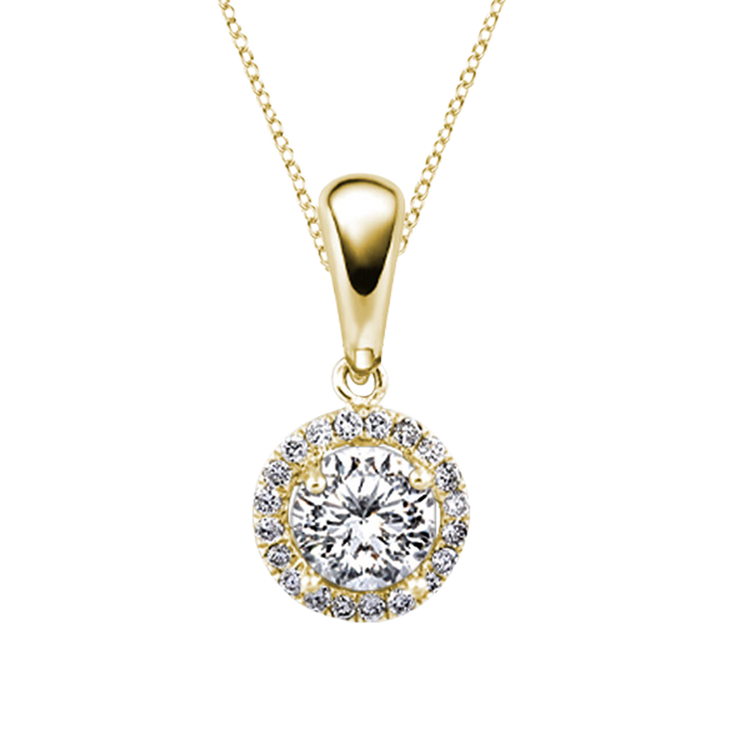 Zenubia Schmuck AG ➤ Diamant Anhänger »AH-04« ➤ Gelbgold, Weissgold, Roségold / gold, silber, rosé ➤ Zenubia ➤ online bei Zenubia in Winterthur kaufen ➤ sofort lieferbar