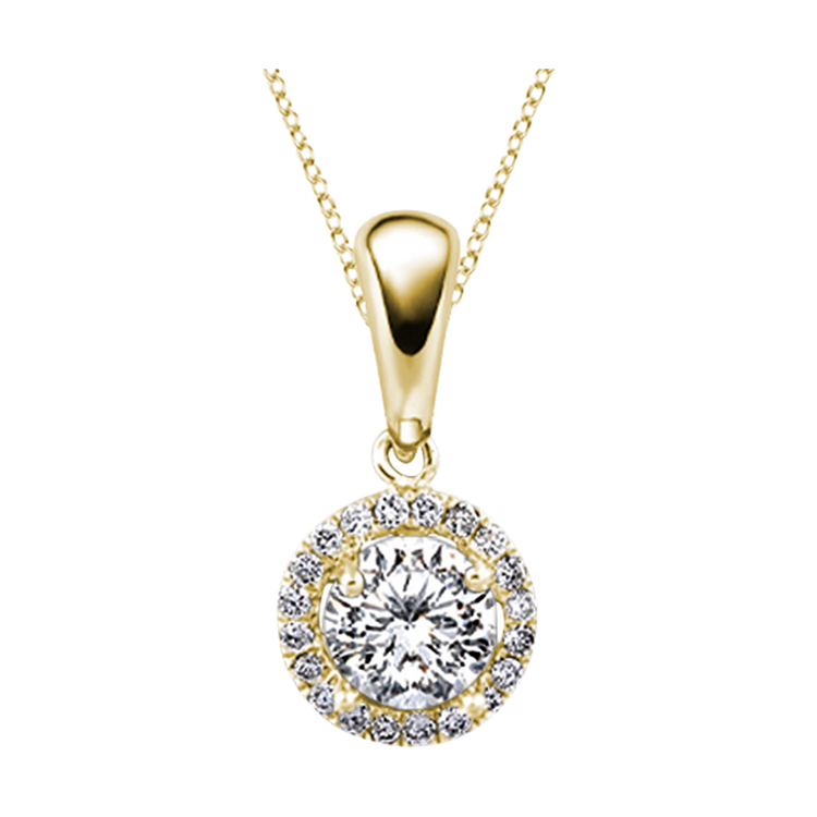 Zenubia Schmuck AG ➤ Diamant Anhänger »AH-04« ➤ Gelbgold, Weissgold, Roségold / gold, silber, rosé ➤ Zenubia ➤ online bei Zenubia in Winterthur kaufen ➤ sofort lieferbar