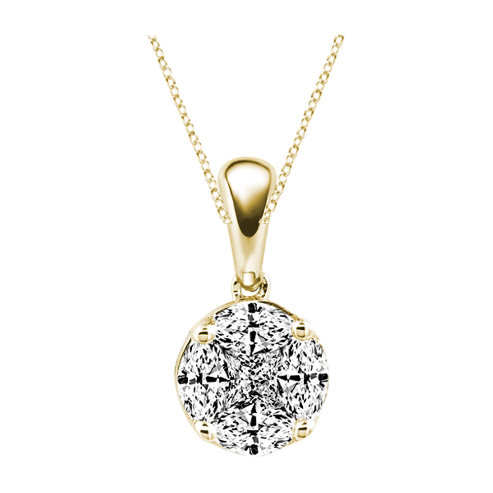 Zenubia Schmuck AG ➤ Diamant Anhänger »AH-06« ➤ Gelbgold, Weissgold, Roségold / gold, silber, rosé ➤ Zenubia ➤ online bei Zenubia in Winterthur kaufen ➤ sofort lieferbar