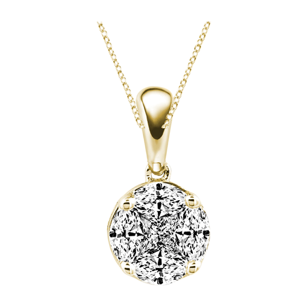 Zenubia Schmuck AG ➤ Diamant Anhänger »AH-06« ➤ Gelbgold, Weissgold, Roségold / gold, silber, rosé ➤ Zenubia ➤ online bei Zenubia in Winterthur kaufen ➤ sofort lieferbar