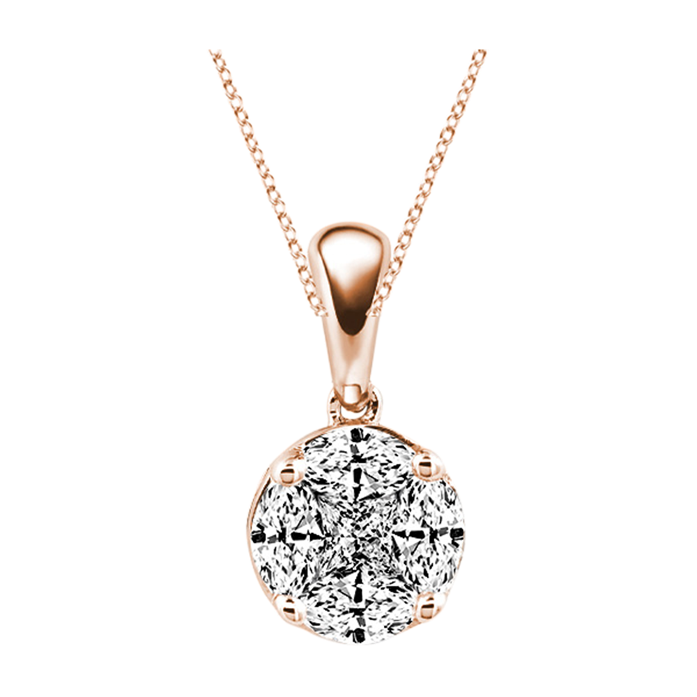 Zenubia Schmuck AG ➤ Diamant Anhänger »AH-06« ➤ Gelbgold, Weissgold, Roségold / gold, silber, rosé ➤ Zenubia ➤ online bei Zenubia in Winterthur kaufen ➤ sofort lieferbar