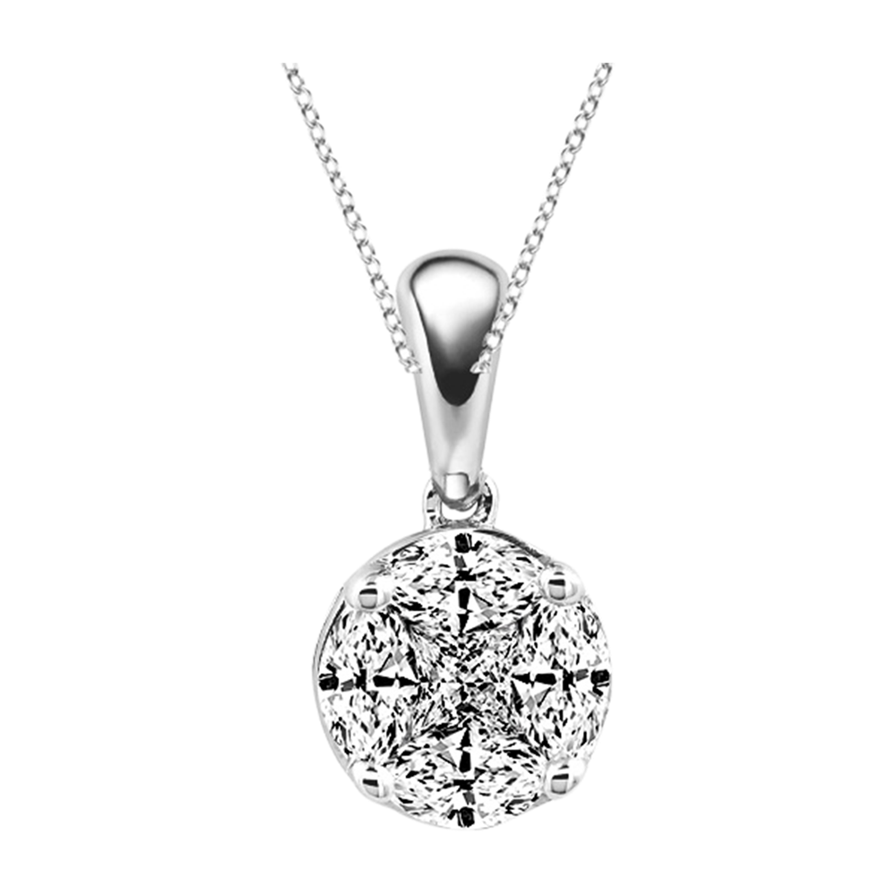 Zenubia Schmuck AG ➤ Diamant Anhänger »AH-06« ➤ Gelbgold, Weissgold, Roségold / gold, silber, rosé ➤ Zenubia ➤ online bei Zenubia in Winterthur kaufen ➤ sofort lieferbar